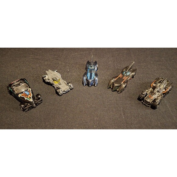 Hot Wheels Batmobile-DC Comics, Marvel Rouge X-Men 5 Car Lot Loose - Picture 1 of 13